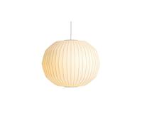 Nelson Angled Sphere Bubble Lámpara Colgante Mediana Off-White