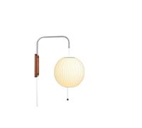 Nelson Ball Lámpara de Pared Pequeña Off-White con Cable