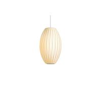 Nelson Cigar Crisscross Bubble Lámpara Colgante Mediana Off-White