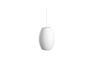 Nelson Cigar Crisscross Bubble Lámpara Colgante Pequeña Off-White