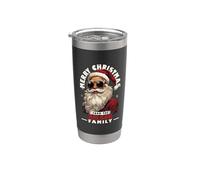 Nelson Family Christmas Costume Santa Matching Christmas Party Vaso térmico de acero inoxidable de doble pared