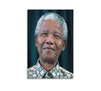 Nelson Mandela Canvas Print Poster Canvas Print Póster de Pared Decoración, Pintura, Arte, Dormitorio, Salón, Oficina, Pinturas, Decoración Moderna del Hogar Arte de la Pared, Impresión de Imagen 30 x