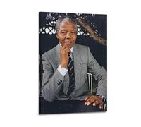 Nelson Mandela Fan Art Poster Lienzo Póster de Pared Decoración, Pintura, Arte, Dormitorio, Salón, Oficina, Pinturas, Decoración Moderna del Hogar Arte de la Pared, Impresión de Imagen 24 x 36