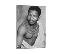 Nelson Mandela Youth Canvas Print Poster Canvas Print Póster de Pared Decoración, Pintura, Arte, Dormitorio, Salón, Oficina, Pinturas, Decoración Moderna para el Hogar Arte de Pared Impresión de