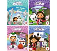 Nelson Mini-Bücher: 4er Gabby's Dollhouse 9-12: 4 Bücher im Set