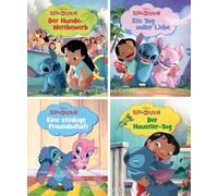 Nelson Mini-Bücher: Disney Lilo & Stitch 1-4: 24 Mini-Bücher im Display
