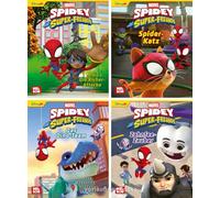 Nelson Mini-Bücher: MARVEL: Spidey und seine Super-Freunde 9-12: 24 Mini-Bücher im Display