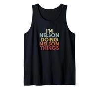 Nelson Name Nelson Personalized Name First Given Camiseta sin Mangas