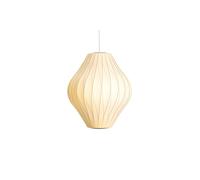 Nelson Pear Crisscross Bubble Lámpara Colgante Mediana Off-White