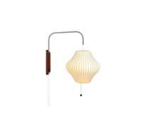 Nelson Pear Lámpara de Pared Pequeña Off-White con Cable