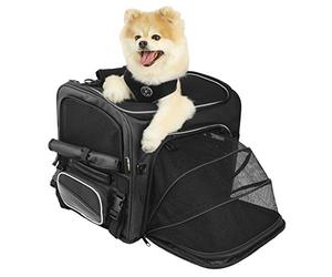 Nelson-Rigg Route 1 Rover Pet Carrier: Resistente a la Intemperie, portátil y Seguro para Motocicletas Harley Davidson, Indian, Yamaha y Suzuki