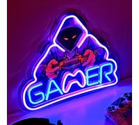 NELUX Neón LED Gaming, Luces LED Gamer, Neon Decoración Habitación y Pared