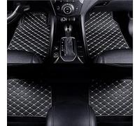 nelyouno 4 Piezas Coche Alfombrillas Suelo, para Renault Twingo III 2014-2019 Todo Clima Impermeable Moqueta Auto Interior Protección Accesorios,A