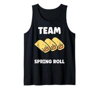Nem Food Funny Simple Quote Team Spring Roll Camiseta sin Mangas