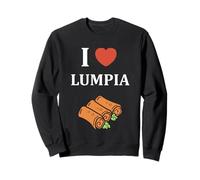 Nem Food Funny Spring Roll Simple Quote i Love Lumpia Sudadera