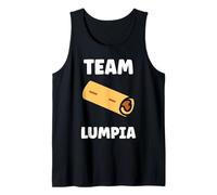 Nem Food Funny Spring Roll Simple Quote Team Lumpia Camiseta sin Mangas