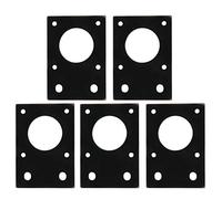 NEMA 17 Soporte Escuadra, 42 serie Placa de montaje del motor accesorios de la placa de montaje del soporte fijo del motor paso a paso de la impresora 3D de aluminio para el motor paso a paso