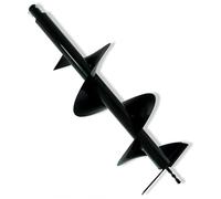 NEMAXX® B250 Cabezal Barrena Ø250mm 805mm Acero Broca Espiral Repuesto para Ahoyadora Postes y Cercas, Fijación Perno Transversal incl. Perno+Pasador, Compatible EB52, No Apto Taladros