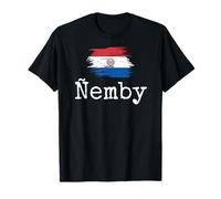 Nemby City País Paraguay Viaje Familiar Hombres Mujeres Camiseta