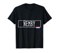 Nemby City País Paraguay Viaje Familiar Hombres Mujeres Camiseta