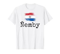 Nemby City País Paraguay Viaje Familiar Hombres Mujeres Camiseta