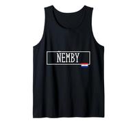 Nemby City País Paraguay Viaje Familiar Hombres Mujeres Camiseta sin Mangas