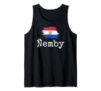 Nemby City País Paraguay Viaje Familiar Hombres Mujeres Camiseta sin Mangas