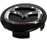 Nemeae Tapacubos 4 PCS 56mm para Mazda 3/5/6/CX-3/CX-5/CX-7/CX-9 Tapacubos de Centro de Rueda de Coche Cubierta de Llantas de Estilo Automático Insignia Emblema Pegatina Tapas de Cubo de Rueda
