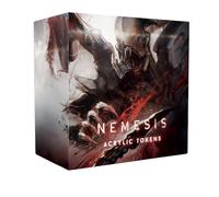 Nemesis Acrylic Pack - Premium Upgrade with 27 Intruder & 16 Carnomorph Tokens, Official Board Game Accessory, Made by Rebel Studio