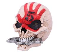 Nemesis ahora con licencia oficial de la mascota Five Finger Death Punch, calavera de hueso, caja de banda de rock de 18 cm