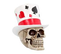 Nemesis Now (20 cm, Casino Jack-Figura Decorativa, Color Marfil, Resina, Crema