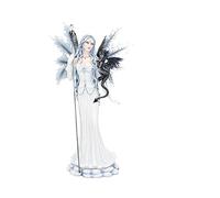 Nemesis Now 57cm Figurine Adica-Figura Decorativa (57 cm), Resina, Blanco, Talla única