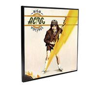 Nemesis Now ACDC - Cuadro Transparente de Alto Voltaje (32 cm, MDF y Resina, Color Negro