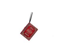 Nemesis Now Adorno Colgante de Libro de hechizos, Rojo, 7 cm