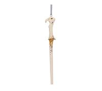 Nemesis Now - Adorno Colgante de Varita de Voldemort (15.5 cm), Color Crema - Magical, Dark, and Intricate - Harry Potter - Halloween - Resina - Hanging Ornament