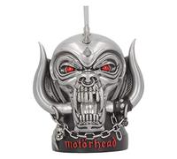 Nemesis Now Adorno Decorativo Colgante con Licencia Oficial de Motorhead Warpig, poliresina, Plata, 9 cm