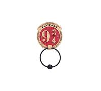 Nemesis Now Aldaba de Puerta Oficial de Harry Potter con Plataforma de 9 3/4 de 21,5 cm, Rojo, 21.5cm