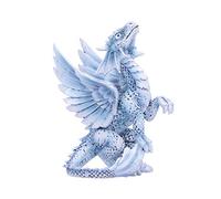 Nemesis Now Anne Stokes Age - Figura pequeña de dragón Plateado, 11,5 cm, Color Blanco