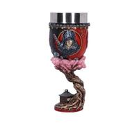 Nemesis Now Assassin's Creed Shadows - Copa de resina de 19,5 cm, color rojo, fundida en la mejor resina, pintada a mano por expertos