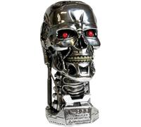 Nemesis Now Caja Cabeza de Terminador B1427D5 18 cm Plata 21 cm