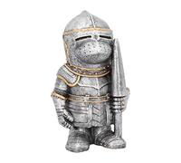 Nemesis Now B1807E5 - Figura Decorativa de Sir Pokealot, 16 cm, Color Plateado