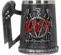 Nemesis Now Jarra de resina B4128M8 Slayer — Inserto de acero inoxidable, 14 cm, negro