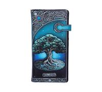 Nemesis Now B5174R0 - Bolso de Poliuretano con diseño de Luna pagana en Relieve, Espacioso, Verde, 18,5 cm