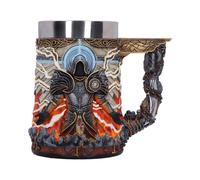 Nemesis Now Jarra Diablo IV Inarius 15,5 cm resina inserto acero inoxidable pintada a mano