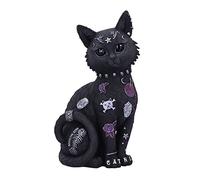 Nemesis Now Bad to The Bone - Figura de Gato, Color Negro, 22 cm