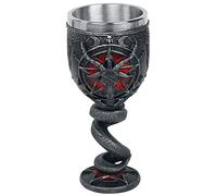 Nemesis Now Baphomet - Cáliz (16 cm, resina con acero inoxidable, color negro