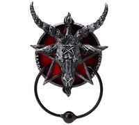 Nemesis Now B4474N9 Baphomet-Aldaba (20,5 cm), Color Negro