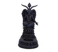 Nemesis Now Baphomet's Devotion - Portavelas para té, Color Negro, 17 cm