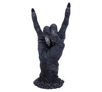 Nemesis Now B5159R0 Baphomet's Horns - Figura de Mano de Terror, polirresina, Negro y Plateado, Talla única