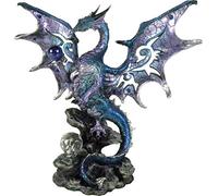 Nemesis Now Figura Protectora Dragón Azul 26cm Azul